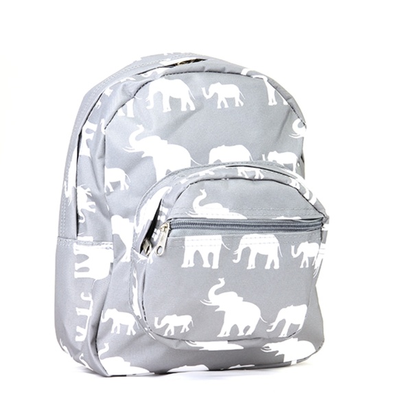 elephant mini backpack